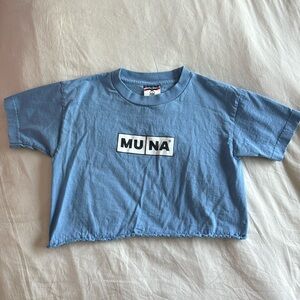 Cropped MUNA Tour T-Shirt